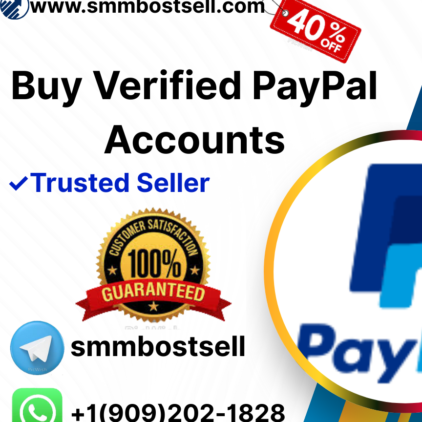 Buy Verified PayPal Accounts  Smmbostsell