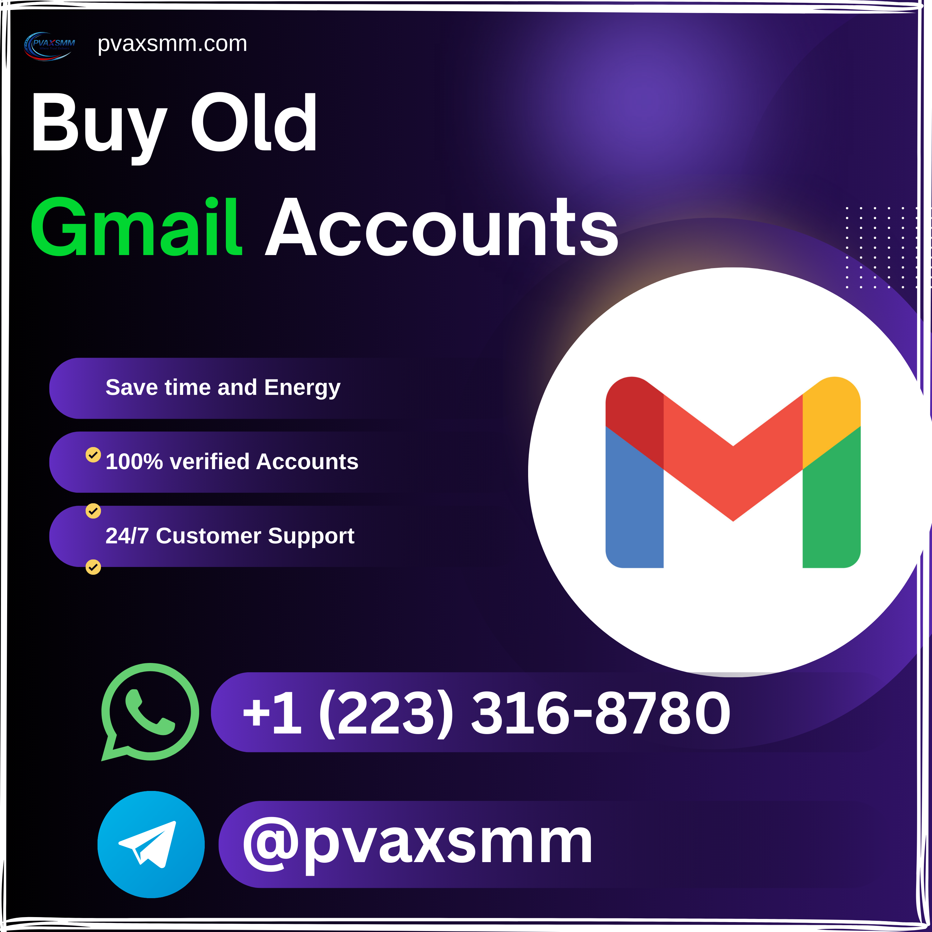 Buy Old Gmail Accounts