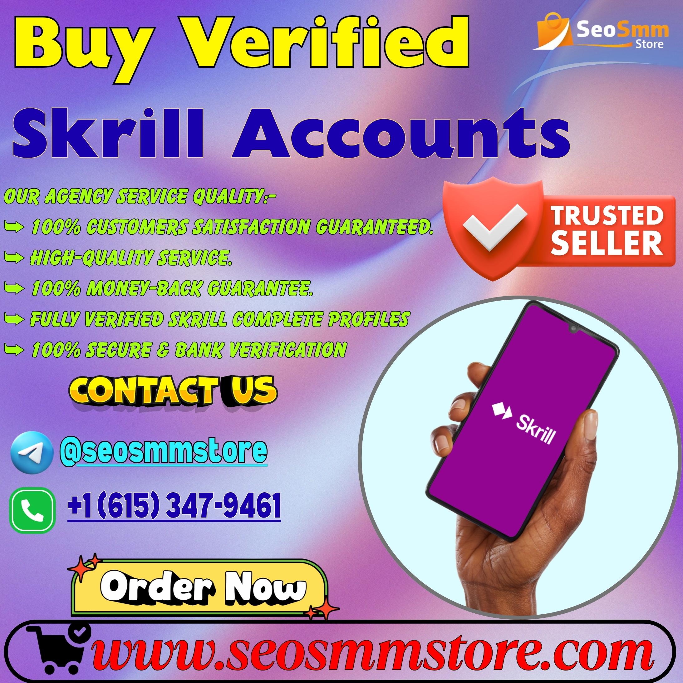 Buy Verified Skrill Accounts