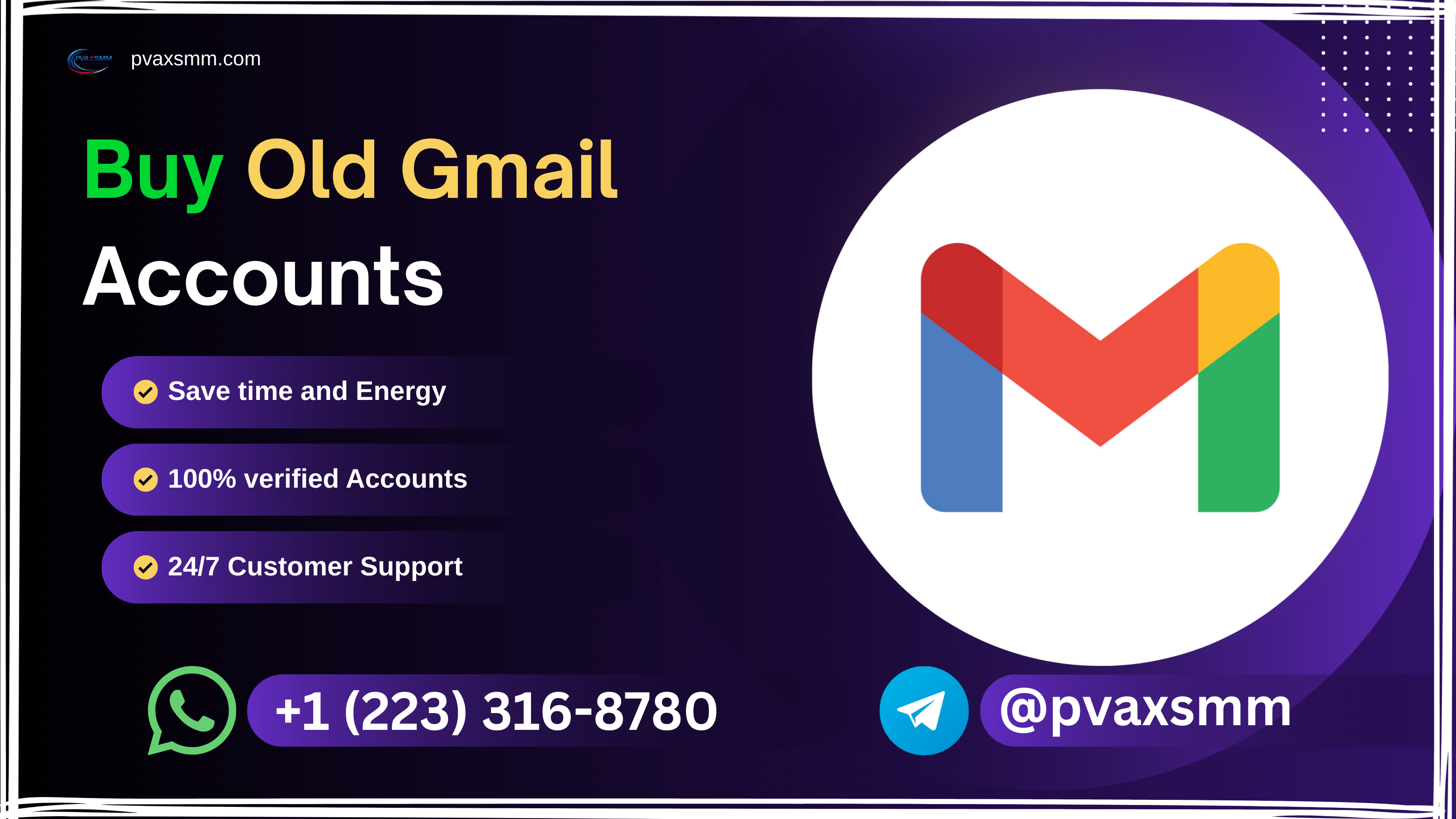 Buy Old Gmail Accounts