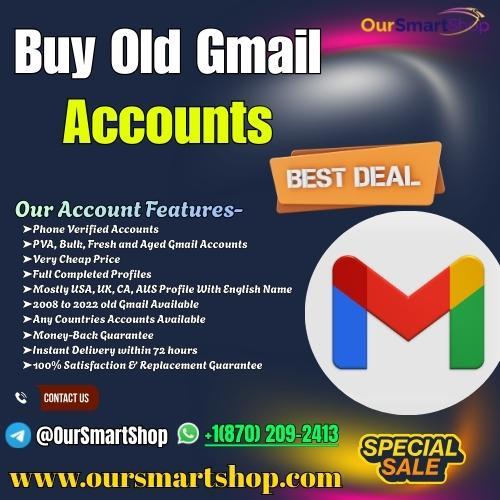 The Smart website to Buy Old Gmail Accounts