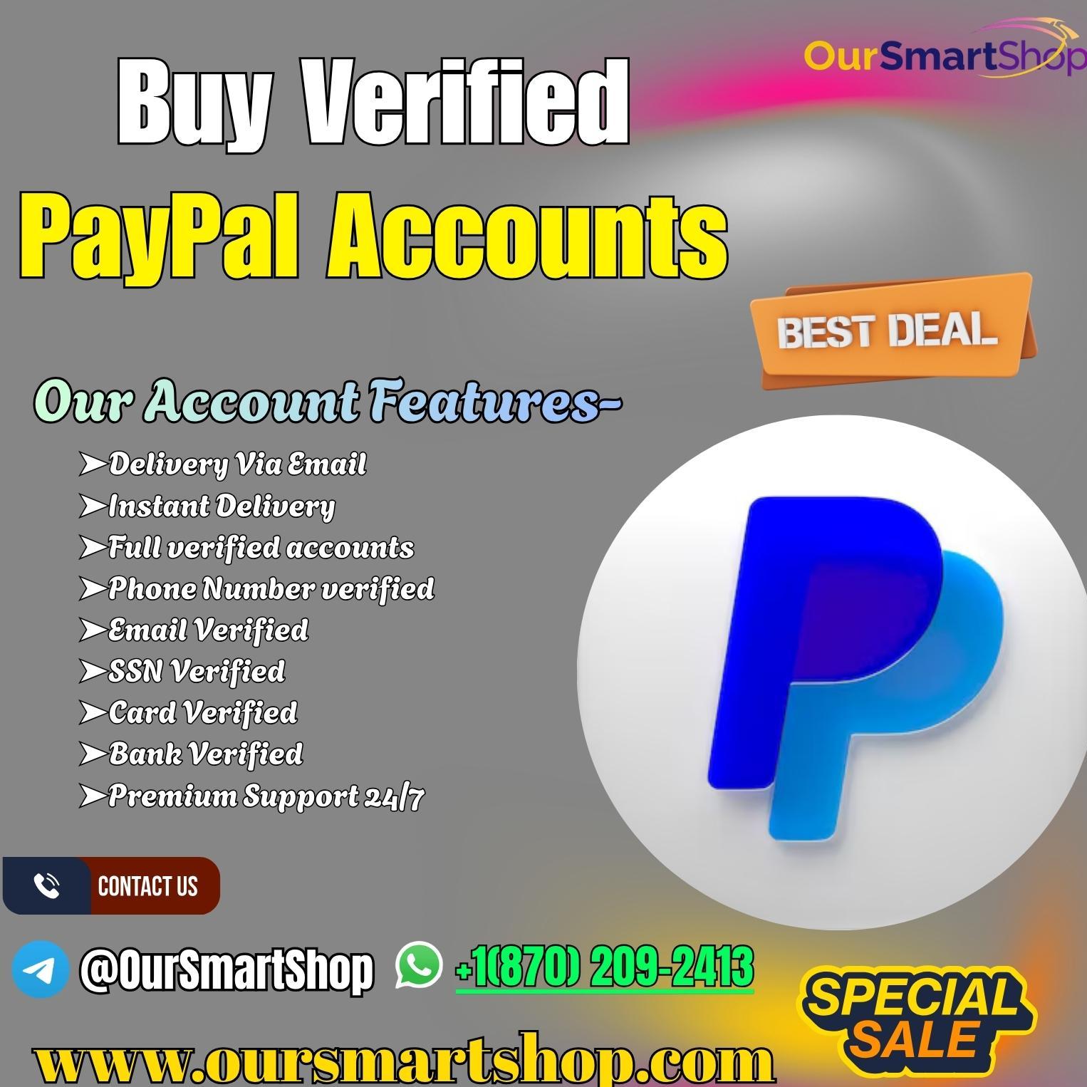 Top Site to buy Verified PayPal Accounts