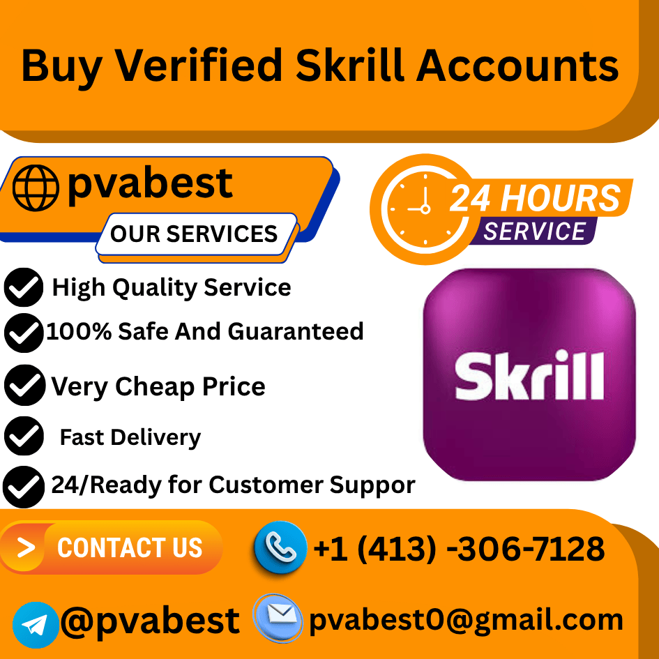 Buy Verified Skrill  Accounts
