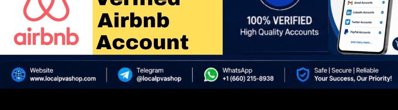 Buy Verified Airbnb Account