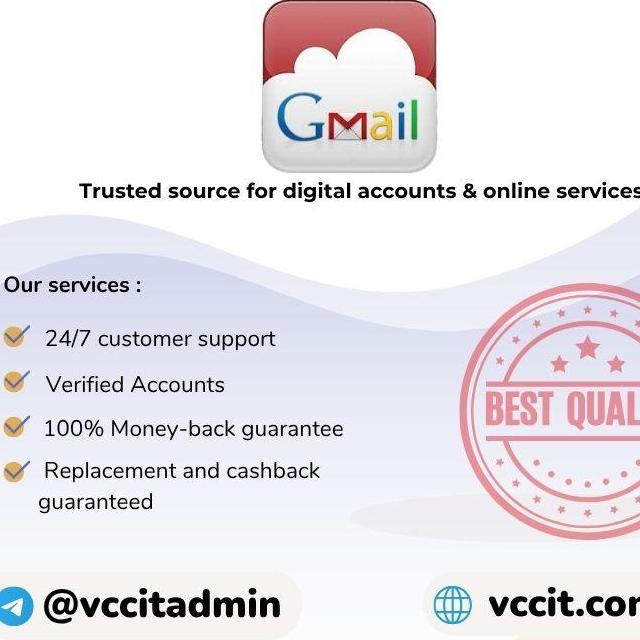 Buy Verified Old Gmail Accounts VCCIT