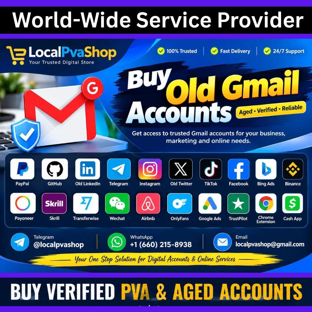 Buy Old Gmail Accounts